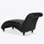 Chaise longue sans accoudoirs touffetée-1402422984