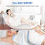 Coussin de bain de luxe pour le corps entier pour baignoire - Coussin de bain très épais de 51 po x 15 po avec 6 ventouses, conception ergonomique pour la tête, le cou, le soutien du dos et coussin de baignoire imperméable pour une détente ultime