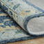 Sundara Botanique Indigo Crest Wool Hand-Tufted Area Rug-1083820795