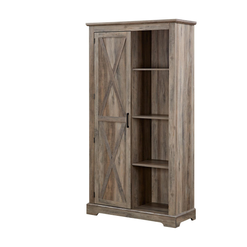 Kesa Accent Cabinet, Gray Wash