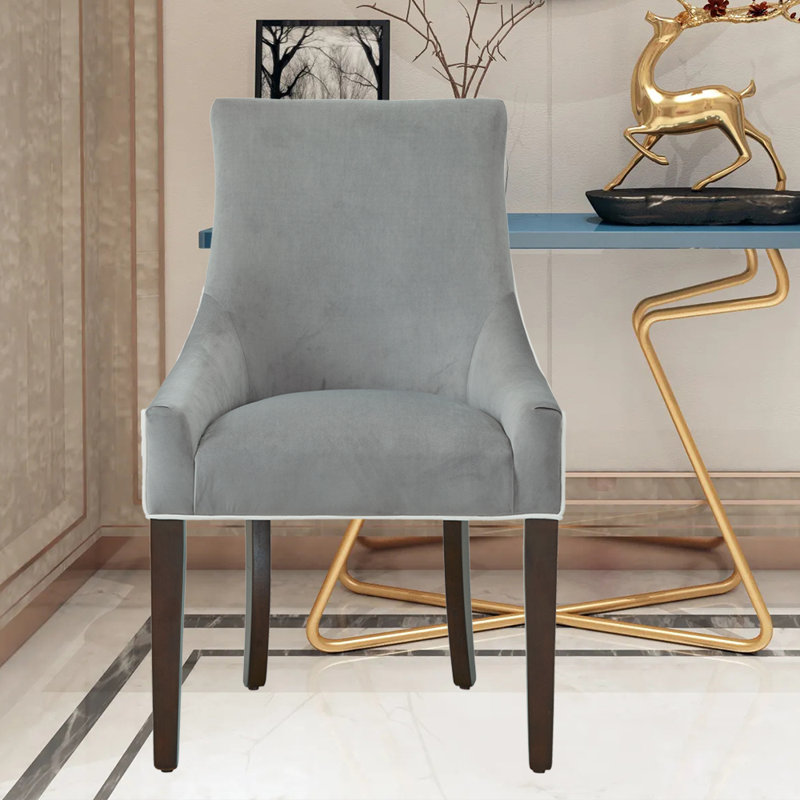 Chaise rembourrée Eric, Fumée
