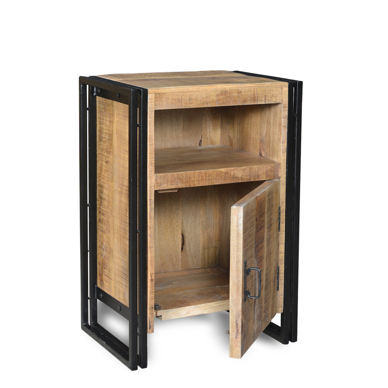 Saskia 22'' W Solid Wood Nightstand