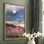 «Last Light On», reproduction encadrée Butte rayée - bois massif-1119639721-1119639724