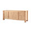 Alpine 80" Buffet In Distressed Oak