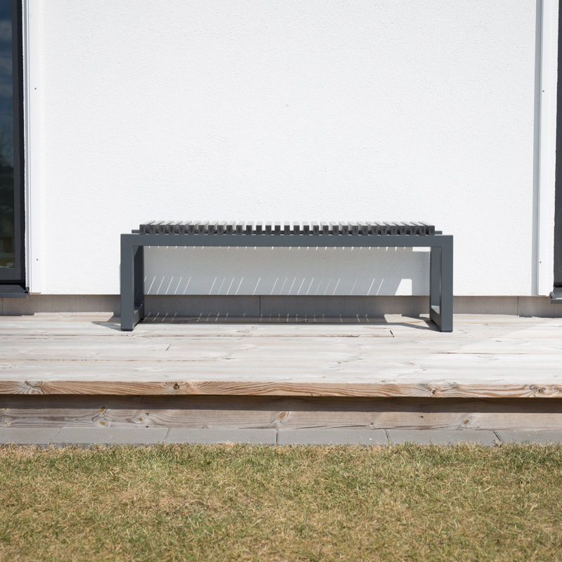 Lydon Metal Garden Bench