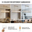 Lustre carré / rectangulaire à 18 lumières pour îlot de cuisine Nashrah-441228816-463025311