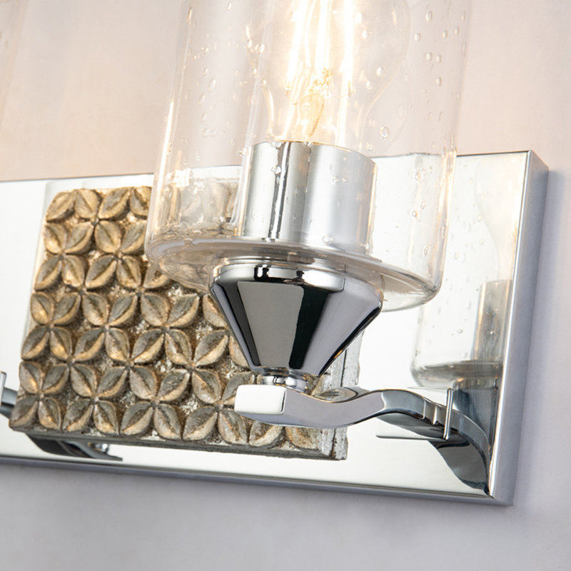 Stickles 2 - Light Dimmable Vanity Light, Black/Silver