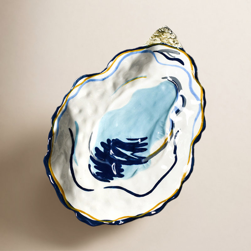 Oyster 8.5 Salad Plate Set Of 2