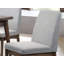 Ensemble de chaises de salle à manger de style Mid-Century, ensemble de 2 chaises rembourrées en bois massif