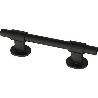 Poignées de tiroir réglables / poignées d'armoire ajustables Francisco (Paquet de 5) ajustables quincaillerie de cuisine, portes, commodes, meubles 1-3 / 8 "à 4" P44364-FB-B