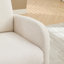 Chaise berçante rembourrée avec repose-pieds Lace Boucle-1353471798