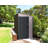 4 ft. W x 8 ft. D Plastic Lean-to Storage Shed