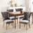 Fechi 19.75'' H Tufted Upholstered Oak Side Chair-1791892599