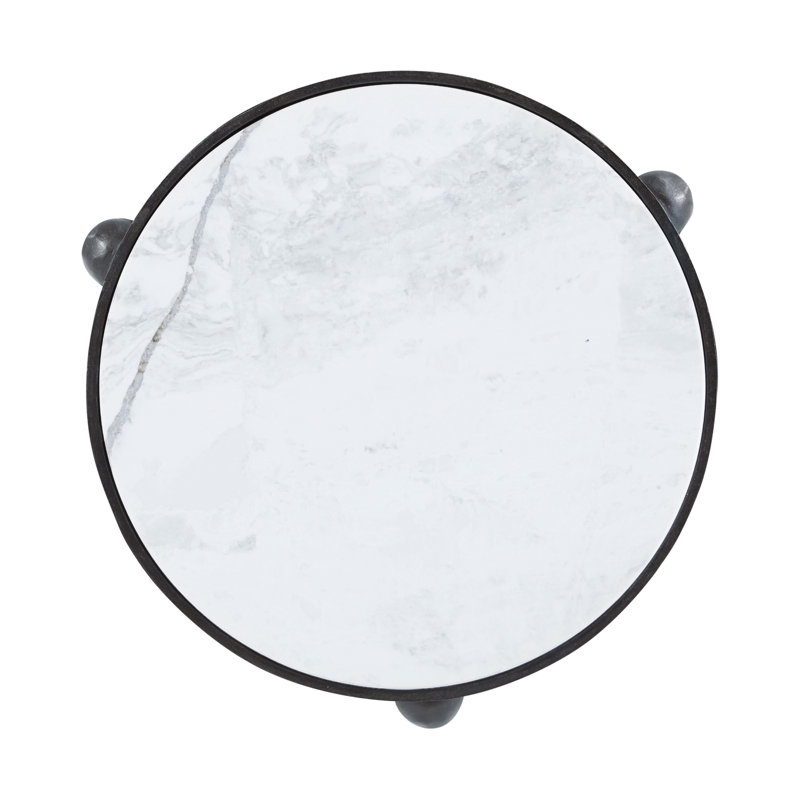Spencer London Round Metal Drink Table