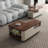 Ancient style mobile multi-functional coffee table
