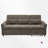 81.9" Convertible Sofa With Recliner-1385408965