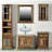 Mirror with Shelves