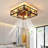 Aidan Caged Ceiling Fan with Lights & 6-Speed DC Motor