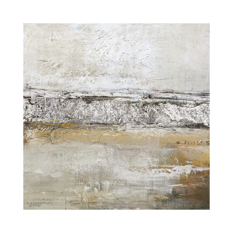 Low Limit Silver by Design Fabrikken - Wrapped Canvas Print, 30.48 cm H x 30.48 cm W