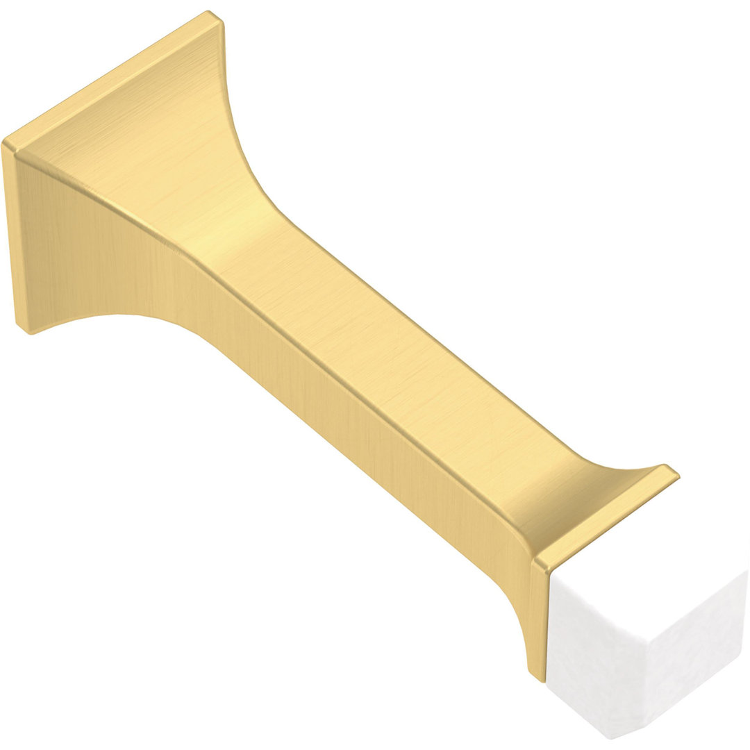 Classic Edge 3 in. (76 mm) Solid Door Stop (Set of 5) Franklin Brass 