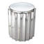 Fluted Column Table-Nickel-12342895