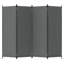 Cloison pliante 4 panneaux l 88 po x H 67,5 po-1846605234