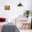 «Cow in Whimsical Maximalist House», estampe numérique, design par Kamdon Kreations-840115076-840115077