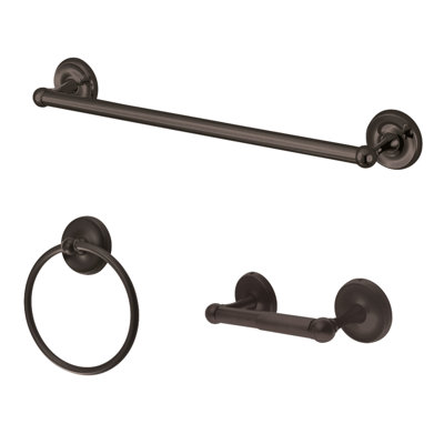Victorian 3-Piece Bathroom Hardware Set