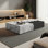 Stylish rectangular rock table