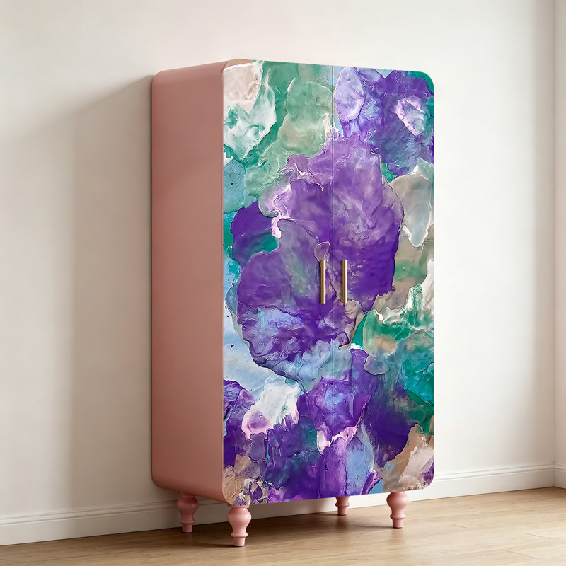 Creative household bedroom wardrobe