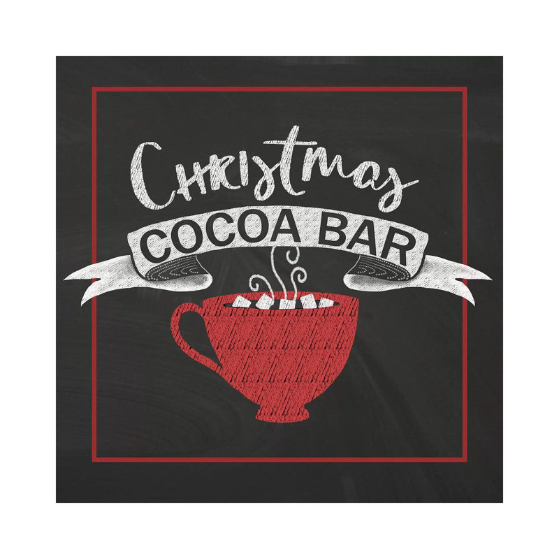 Cocoa Bar by Andi Metz - Wrapped Canvas Print, 30.48 cm H x 30.48 cm W