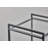 Gaeton Glass Top End Table