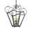 20" Square Terena 4 Light Pendant
