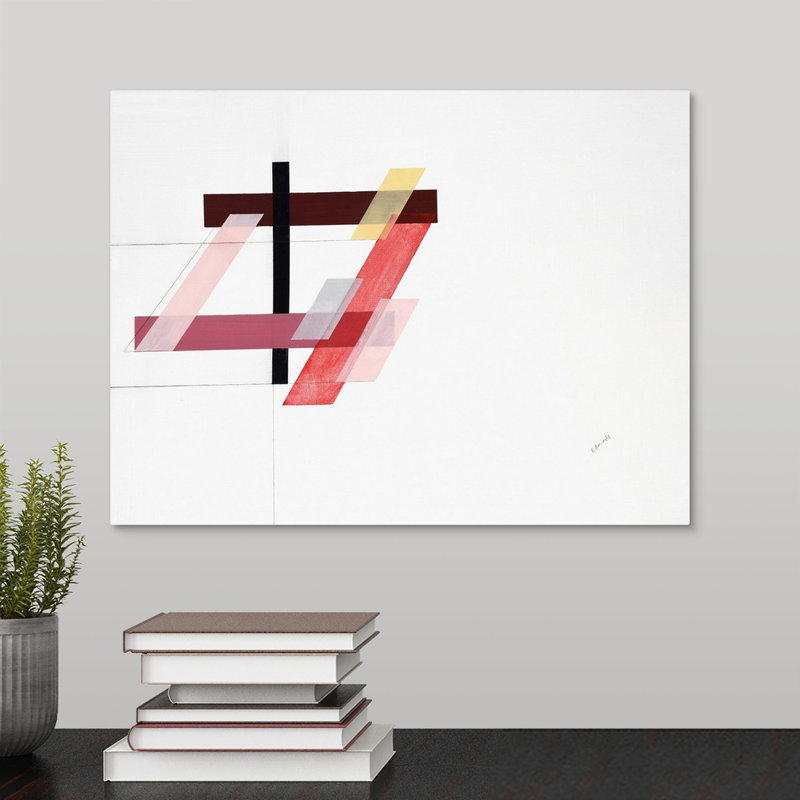 « interval notion i », impression sur toile, H 12 po x l 16 po x P 1,25 po, Toile tendue