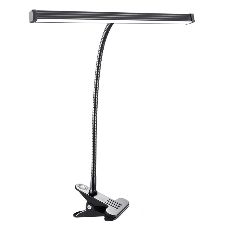 Led Desk Lamp With Clamp, Flexible Gooseneck Table Lam