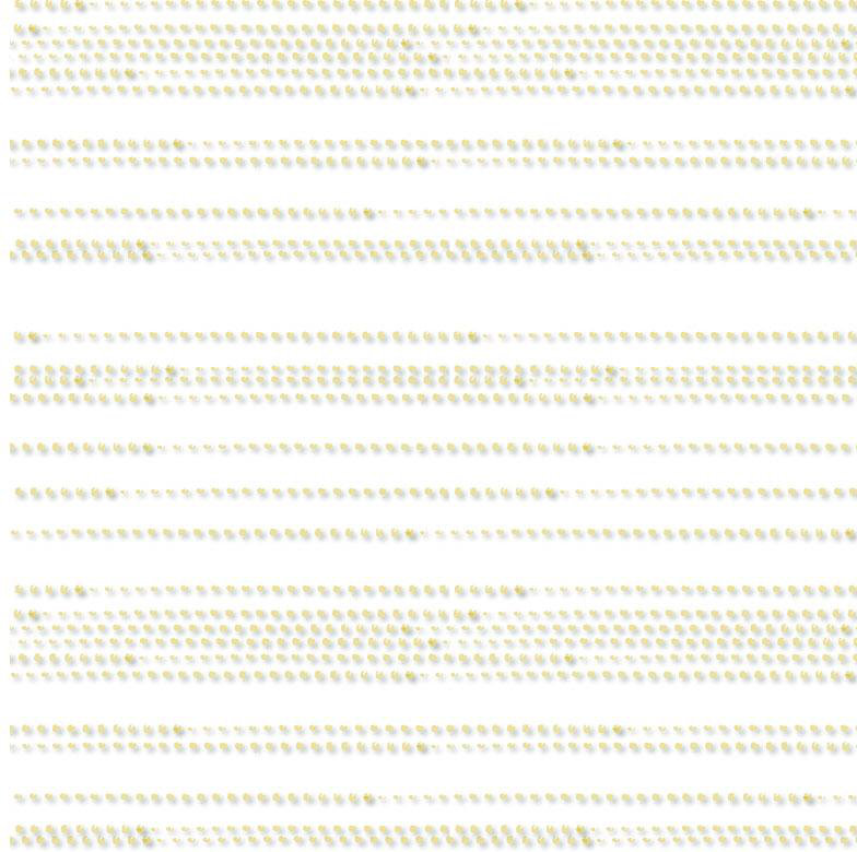 Morse Code Polka Dots Roll, White/Lemon