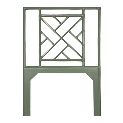 Cowden Geometric Rattan Headboard 