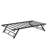 Stand Up Trundle Day Bed Pop Up Trundle Twin Trundle Bed Frame Only Metal Slats Support with Lockable Casters Noise-Free Design Black