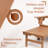 Azur Plastic Folding and Adjustable Adirondack Chair with Ottoman-1914806274