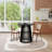 Round Coffee Table, Grille Molding, Suitable For Bedroom, Living Room, Balcony-156814503