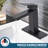 Single-Hole Bathroom Faucet with Drain Assembly-92363207