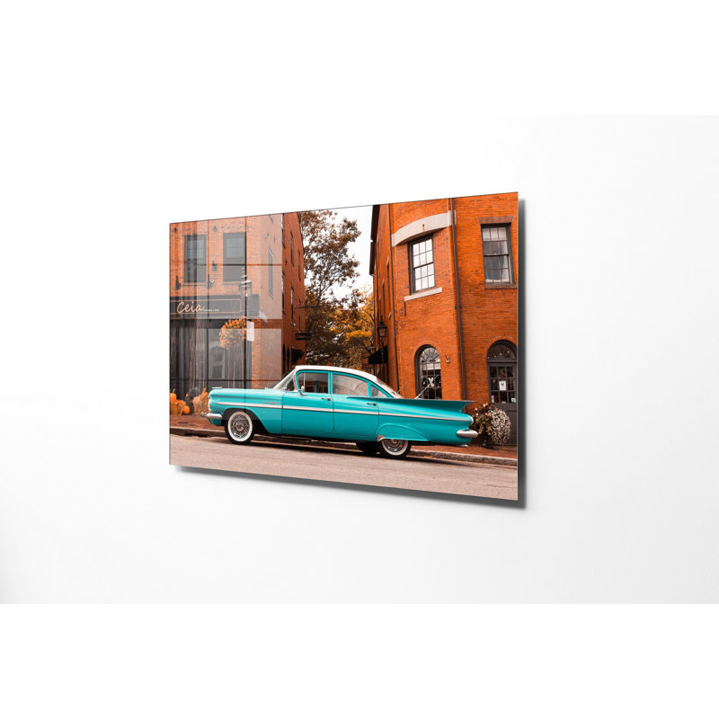 Peinture décorative en verre trempé, H 39,4 po x l 27,6 po x P 1 po