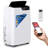Single Duct Portable Air Conditioner And Heater - 14000 BTU Cooling Capacity (ASHRAE) Compact Home A/C Cooling And Heating Unit With Smart Wi-Fi Control, Built-In Dehumidifier & Fan Modes, Includes Window Mount Kit (White)