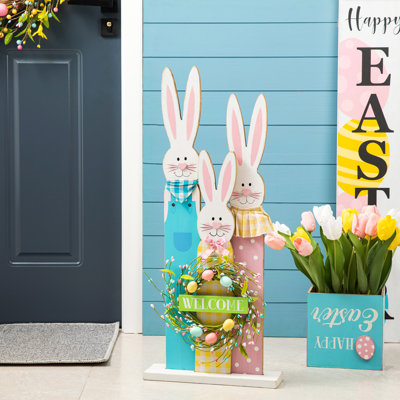Wood Easter Figurine