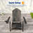  Folding Adirondack Chair with Retractable Ottoman, 3-Postion Adjustable Outdoor Chair, Easy Assembly & Ergonomic Back Support for Patio-1709479132