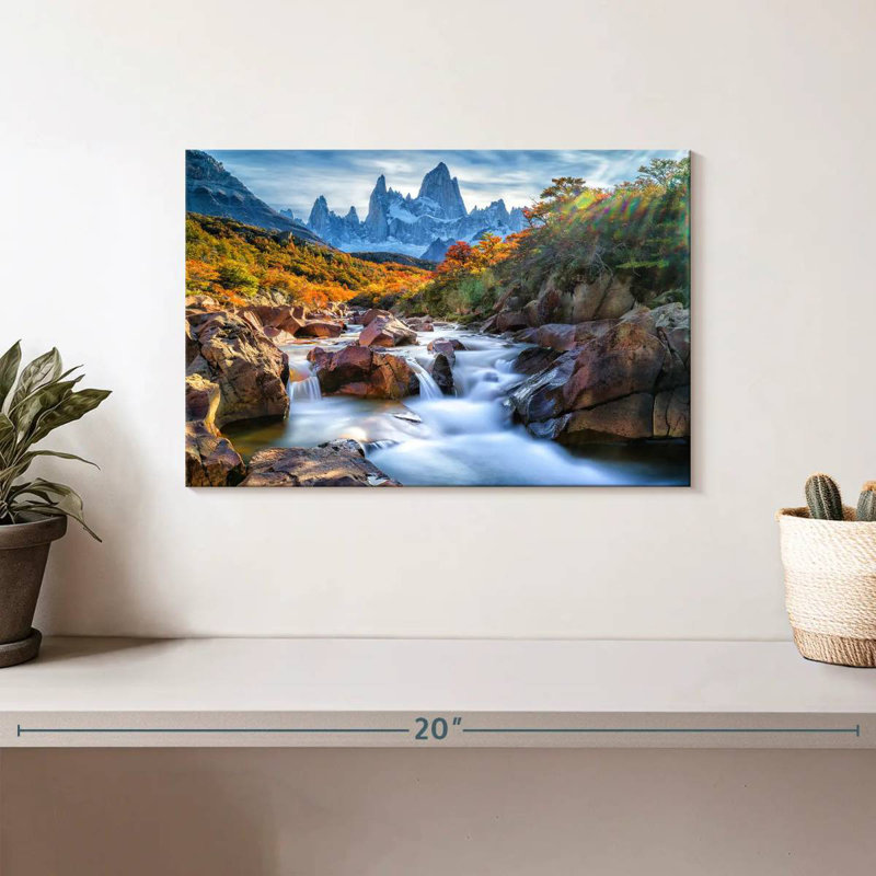 Alvord Fitz Roy River, 8" H x 12" W