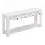 Console en bois avec tiroirs, tablette inférieure-132705316