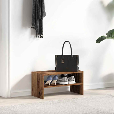 2 Pair Shoe Rack