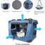 Grande cage pour chat 60,96 Cm X 41,93 Cm X 41,93 Cm-1683200253