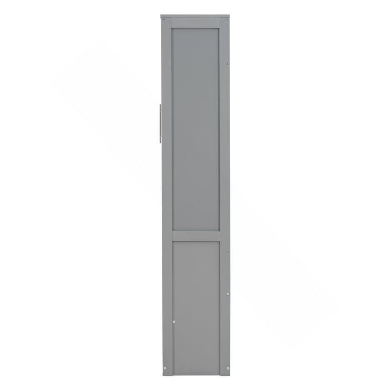 Lit escamotable double pleine grandeur avec tablettes, gris